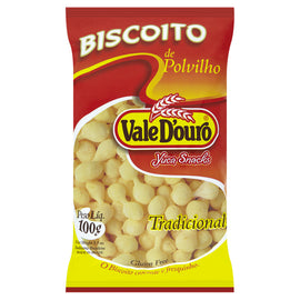 Biscoito de Polvilho Vale D'Ouro Tradicional (Vale D'Ouro Salted Cookie)