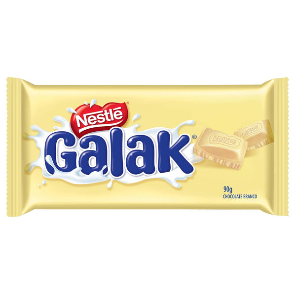 Galak white Chocolate bar. Galak is a brand of Nestlé Stock Photo - Alamy