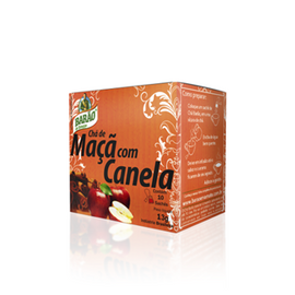 Cha de Maca com Canela 13 g (Barao Tea Apple and Cinnamon)