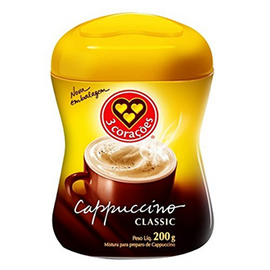 Cappuccino Classic 3 Corações (3 Corações Classic Caputino Cafe/Coffee)