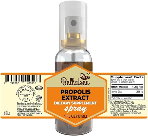 Propolis Extract- Propolis Extrato Spray 30 ml - Bella Bee