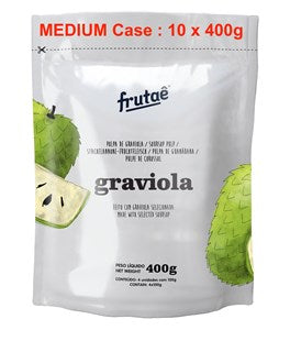 Polpa de Graviola Frutae 400g (Frutae Fruit Pulp Graviola) soursop pulp