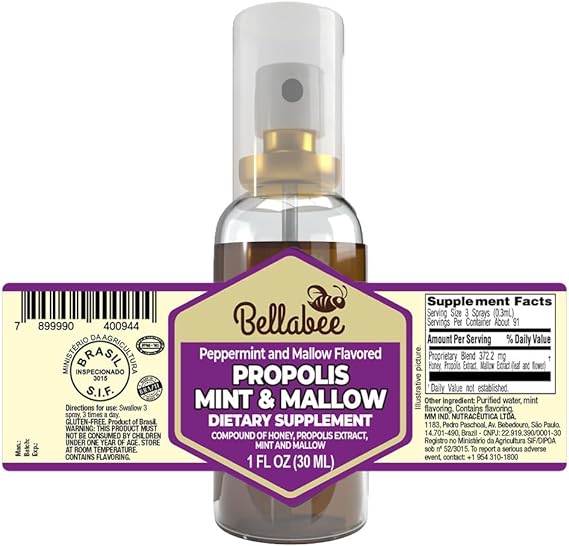 Propolis Mint & Mallow - Propolis Spray 30 ml - Bella Bee