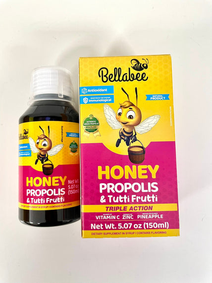 Honey Propolis & Tutti-Frutti Syrup - Propolis & Tutti Frutti Syrup 150 ml - Bella Bee