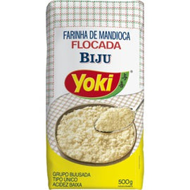 YOKI Biju MANDIOCA 500g (Cassava flakes BIJU 500g)