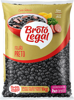 Feijão Preto Broto Legal (Feijao Broto Legal Black Beans)