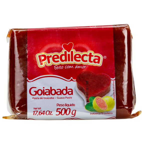 Goiabada Predilecta bloco(Predilecta Guava Past Block) - 500g