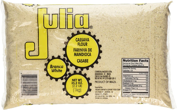 Farinha de Mandioca Branca Julia (Julia White Cassava Flour)