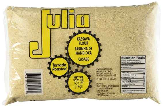 Julia Roasted Cassava Flour (Farinha de Mandioca Torrada Julia )