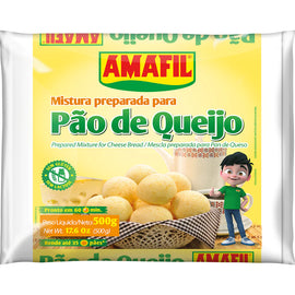 Mistura para Pão de Queijo Amafil Pao de Queijo(Amafil Cheese Mix) - 500 g