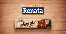 Biscoito Bolacha Integral de Cacau e Aveia (Renata chocolate Cocoa and Oats Integrate )